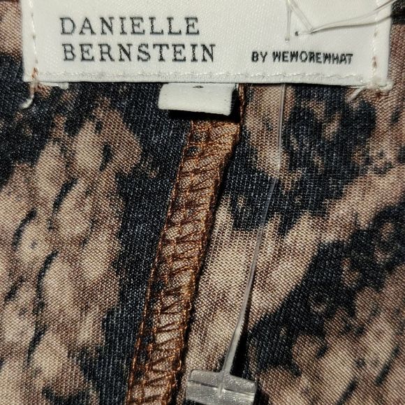 Danielle Bernstein We Wore What Snake Print Mini Dress Size Small - Picture 5 of 7